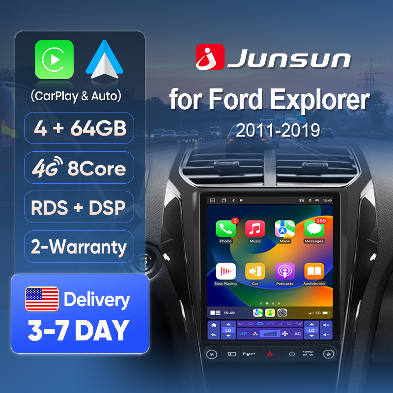 Junsun Wireless CarPlay Screen - Korean Lifestyle Video ulasan dan harga
