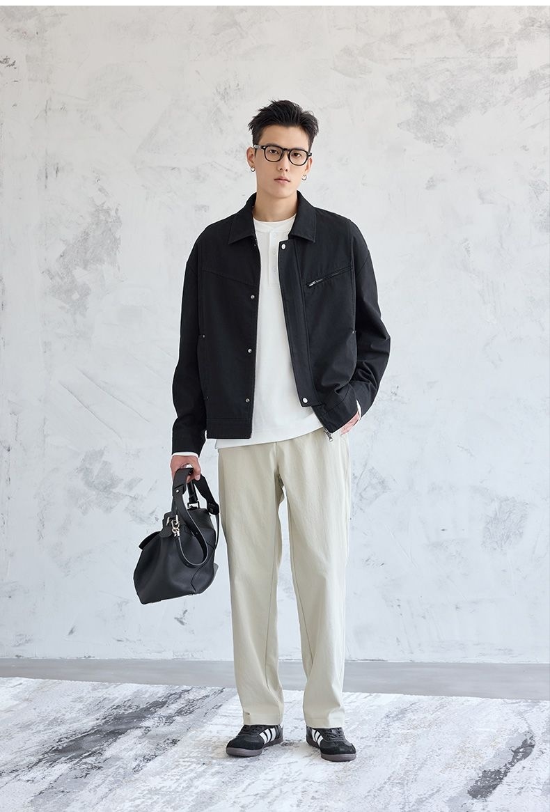 Mens Jacket Coat Korean City U - Korean Men Lifestyle ulasan dan harga