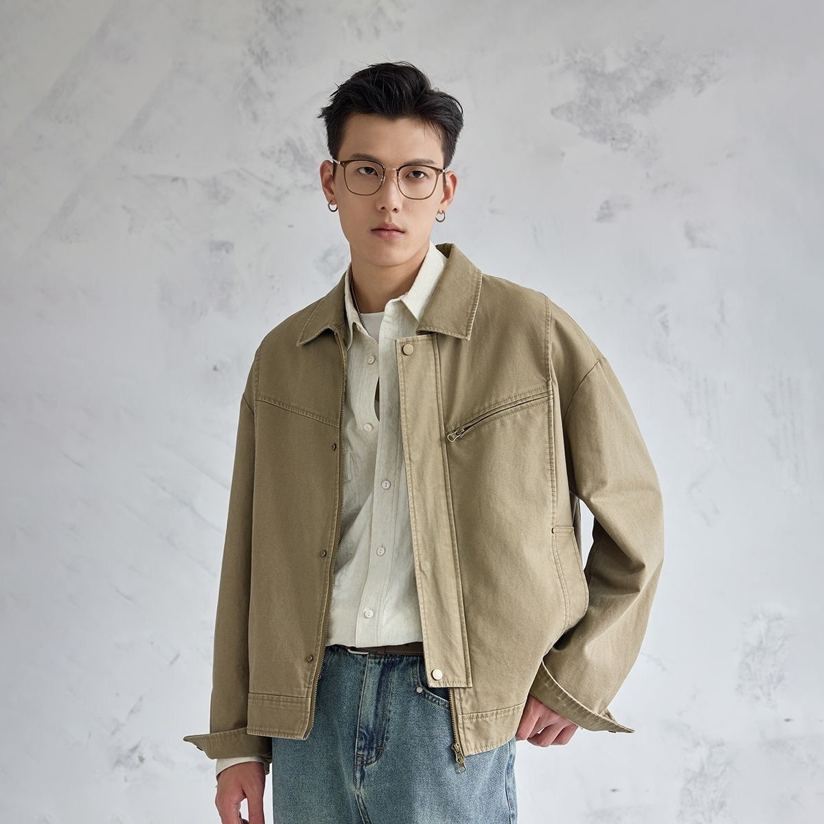 Mens Jacket Coat Korean City U - Korean Men Lifestyle ulasan dan harga