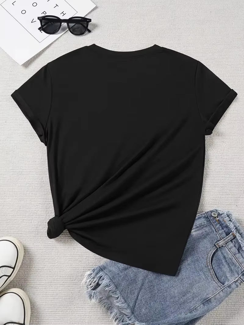Women's T-shirt with A Illustr - Korean Pants Lifestyle ulasan dan harga