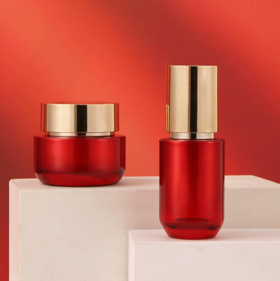 100ml110ML red glass bottle mo - Essence Serum Toner ulasan dan harga